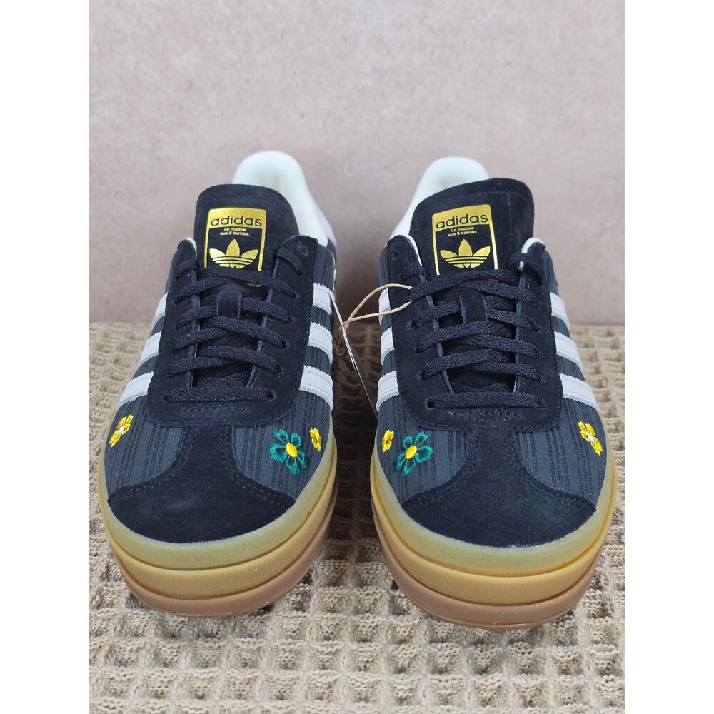 Adidas Gazelle Bold Liberty London Women’s 7 Black Floral – Brand New - Picture 2 of 9